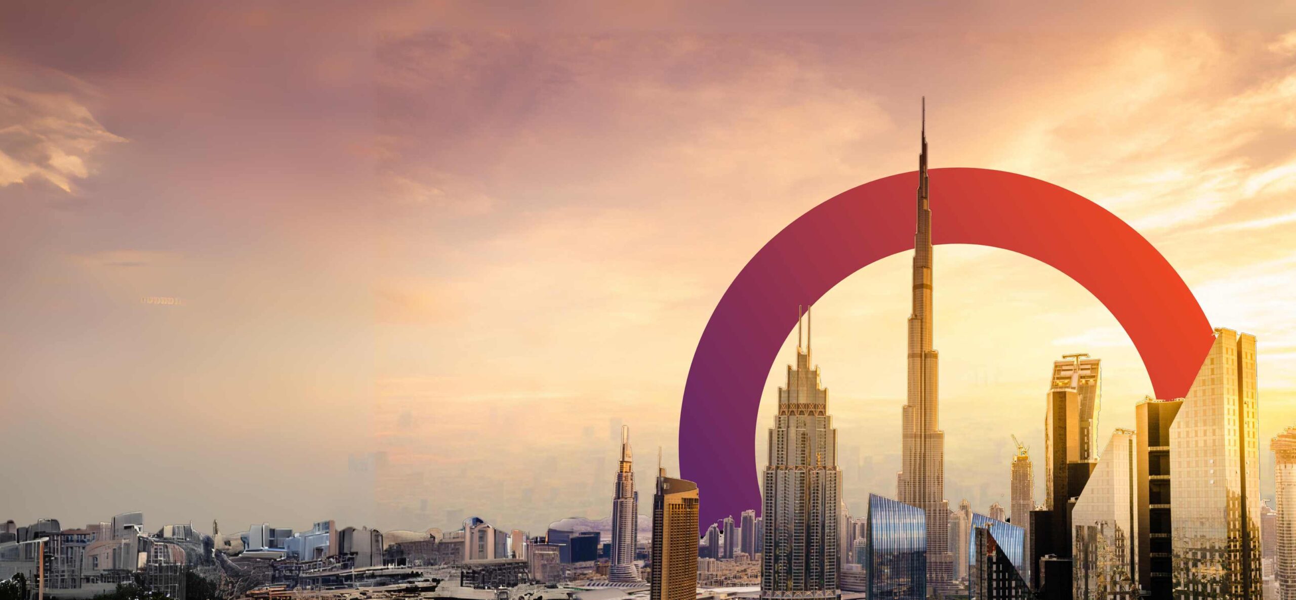 Dubai skyline and NAM Accountants identity